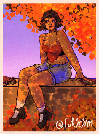 flat colors